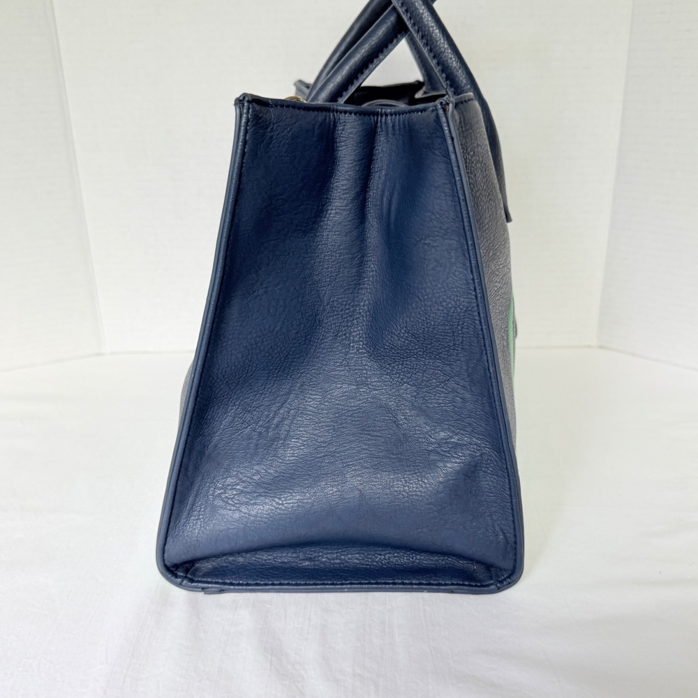 Disney Loungefly Tote Bag Womens Large Navy Blue Excellent Ariel Mermaid Tail - Picture 6 of 14